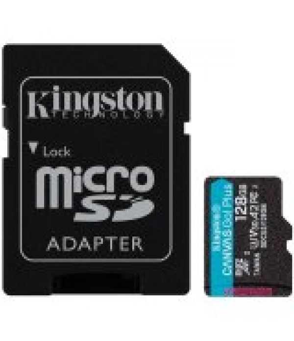 Kingston 128GB microSDXC Canvas Go Plus 170R A2 U3...
