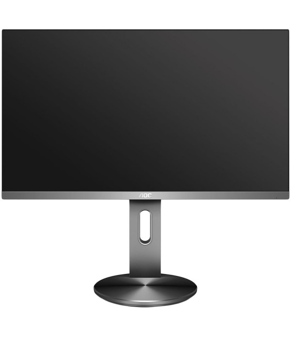 AOC U2790PQU is equipped with a 4K (3840 x 2160) IPS panel, with excellent colour accuracy and a wide colour gamut. Designed with 3 frameless sides and an ergonomic stand. HDMI 1.4 x 1, DisplayPort 1.2 x 1, HDMI 2.0 x 1 2 X USB 3.0 SPEAKERS