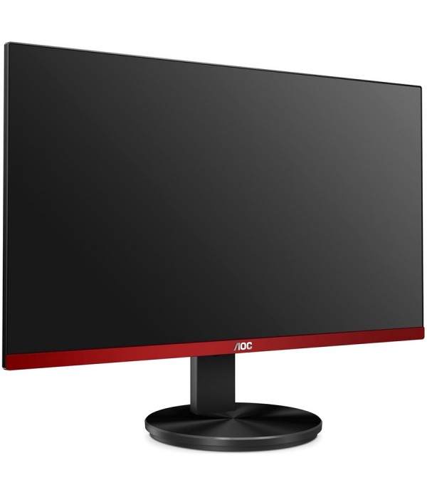 AOC Monitor LED G2590FX 144Hz  (24.5â€, TN, 16:9, 1920x1080, 144Hz, 400 cd/mÂ², 1000:1, 50M:1, 1 ms, Freesync Premium, G-Sync Compatible, G-menu, 170/160Â°, 2xHDMI, DP, VGA, Audio 3.5mm, Tilt, VESA, Frameless) Black-Red, 3y